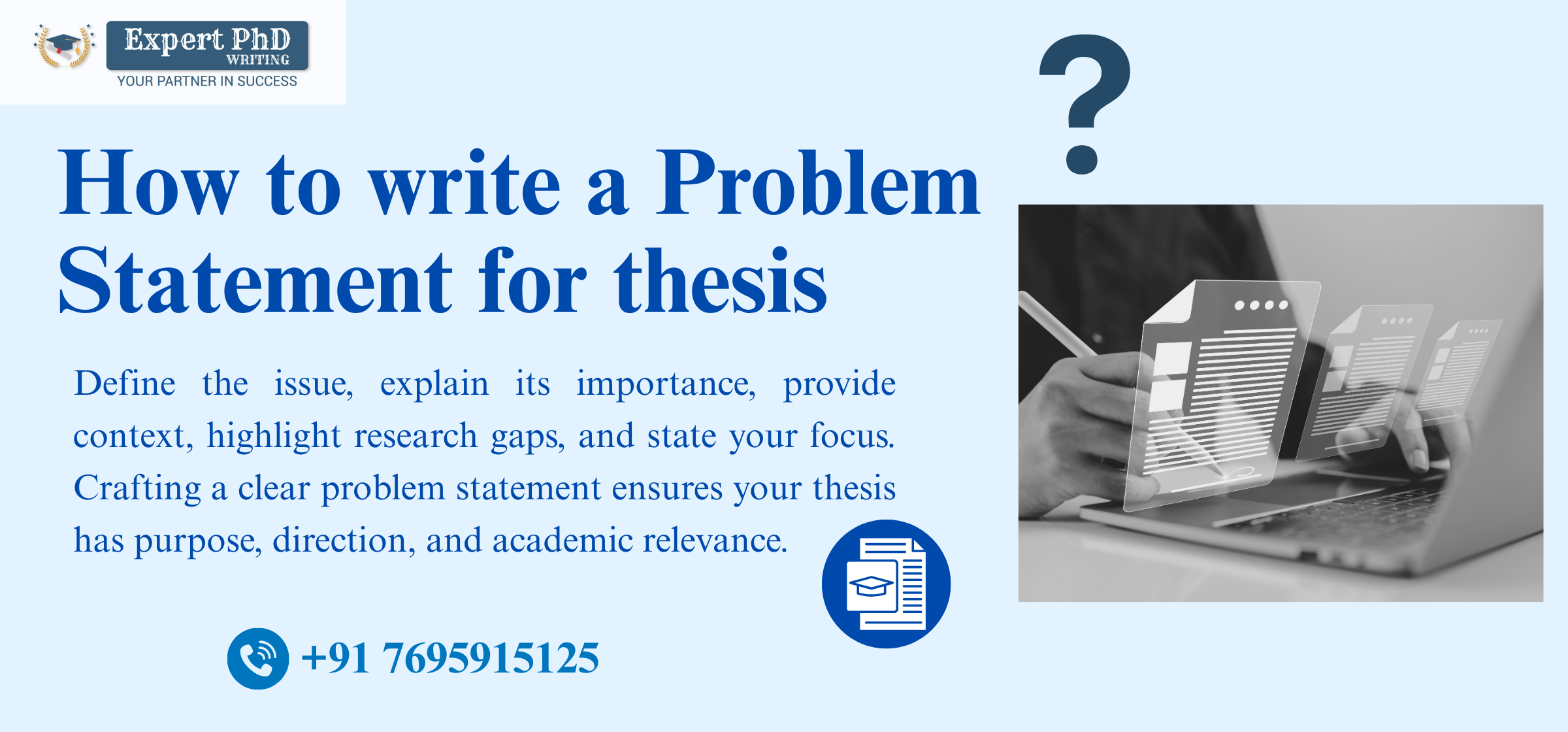 How to write a thesis problem statement